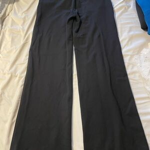 Boden Black Wide Leg Pants with Relaxed Silhouette